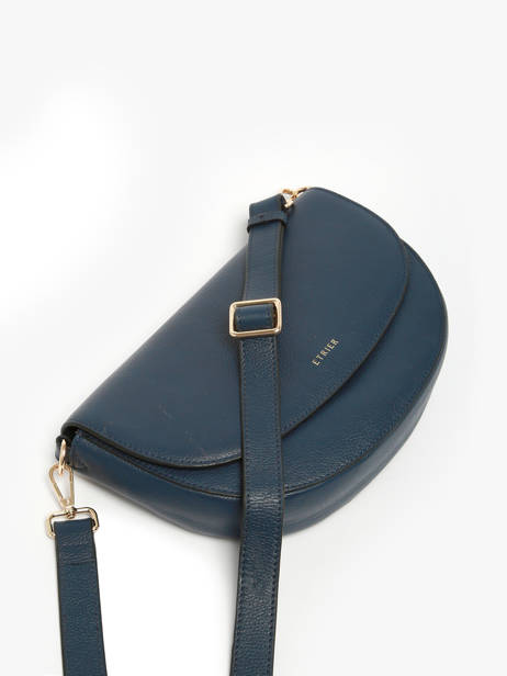 Cross Body Tas Tradition Leder Etrier Blauw tradition ETRA065M ander zicht 2